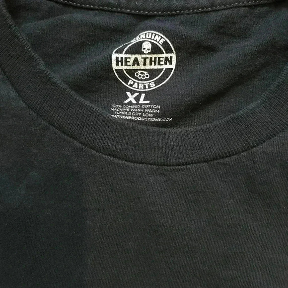 Heathen Nation Mens Tshirt Size XL - Picture 3 of 6